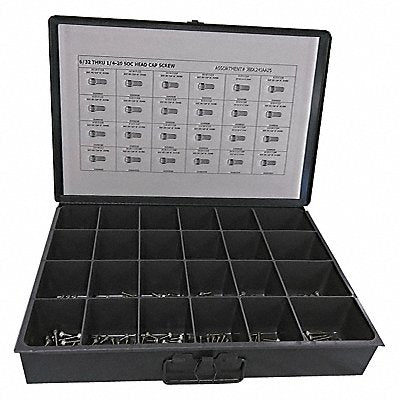 Socket CapScrewAssort. In Plain 600pcs