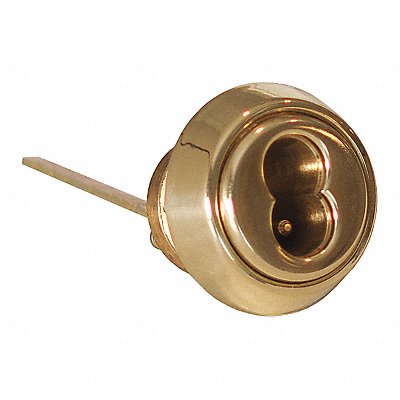 Rim Cylinder Bright Brass