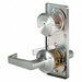 Door Lever Lockset Satin Chrome