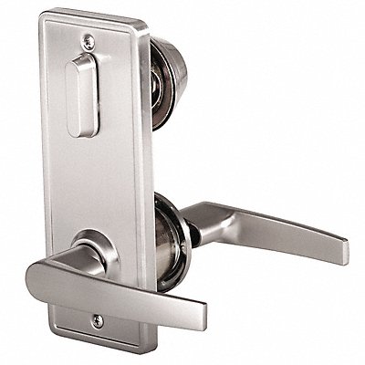 Door Lever Lockset Satin Nickel