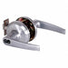 Door Lever Lockset Satin Chrome