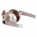 Door Lever Lockset Satin Nickel