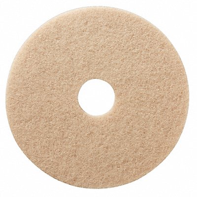 Burnishing Pad 17 in Dia Tan PK5