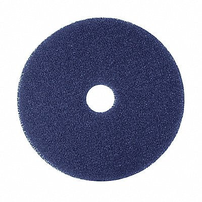 Scrubbing Pad 11 in Dia Blue PK5