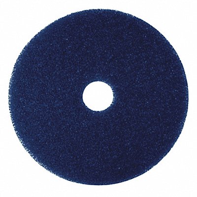 Scrubbing Pad 12 in Dia Blue PK5