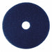 Scrubbing Pad 12 in Dia Blue PK5