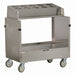 Flatware Cart 36 1/4 in L Gray