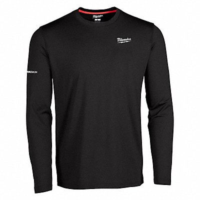 WorkSkin Crew Neck Baselayer Black L