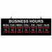 LED Business Sign 20 L Plastic 1 W