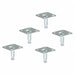 Expanding Stems for Bolt Hole Casters