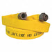 Fire Hose 50 ft Yellow Polyester