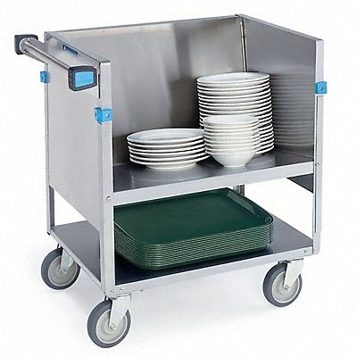 Mobile Dish Cart 19 1/4 in L SS