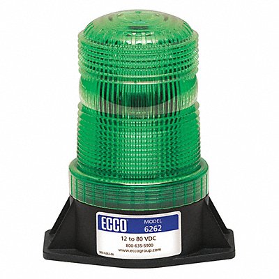 Beacon Light Green Flashing