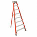 Tripod Stepladder 8 ft H Fiberglass