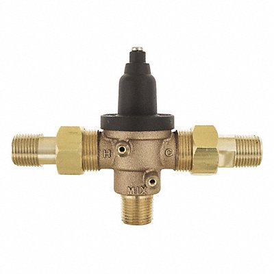 Thermostatic Mixing Valve Brass 8 gpm