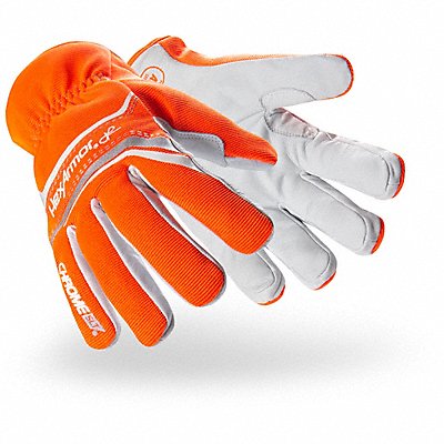 Safety Gloves Orange/White XS PR