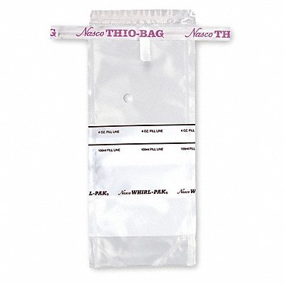 Sampling Bag 4 fl oz 7.25 in 3in PK100