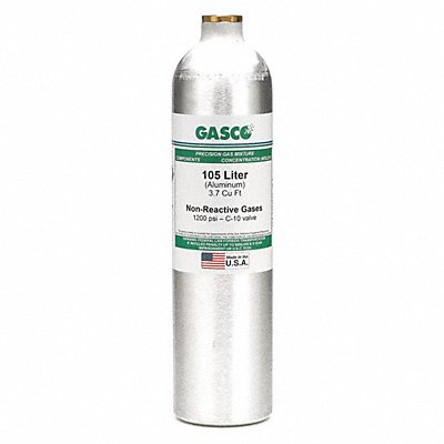 Calibration Gas Cylinder Capacity 105L