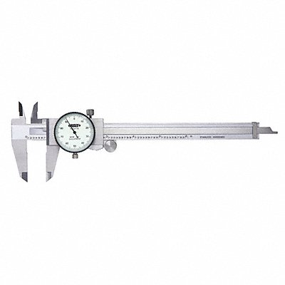 Dial Caliper 0-200mm Range 1-1/2 Jaw D