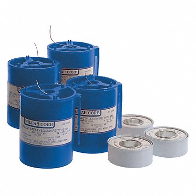 Safety Wire Spool 20 ga. Blue