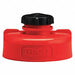 Storage Lid HDPE 3.25 in H Red