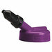 Storage Lid HDPE 6.25inH 5.75in.L Purple