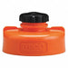 Storage Lid HDPE 3.25 in H Orange