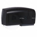 Toilet Paper Dispenser (2) Rolls Black