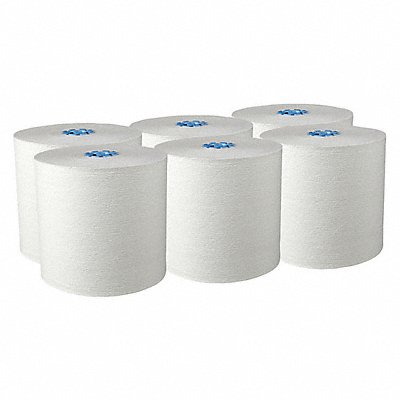 Paper Towel Roll 700 ft White PK6