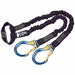 Arc Flash Shock-Absorbing Lanyard Black