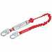 Shock-Absorbing Lanyard Red