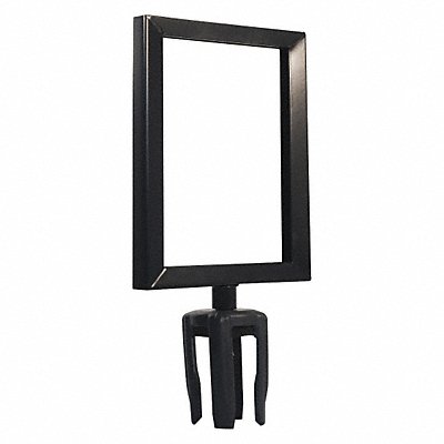 Sign Frame 11in.Hx8-1/2in.L Black