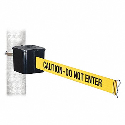 Retractable Belt Barrier Yellow/Black