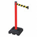 Belt Barrier Black/Yellow 10 ft.