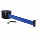 Retractable Belt Barrier 30 ft Blue