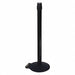 Single Belt Receiver Post 40in.H Black