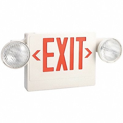 Exit Sign w/Emergency Lights LED 5.4W