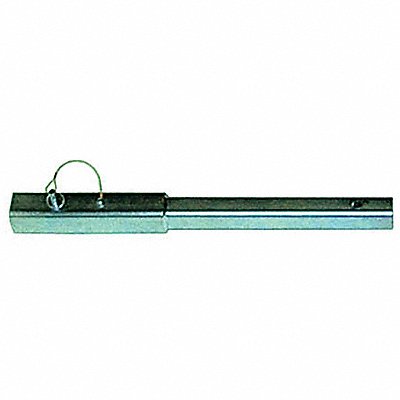 Vehicle Hitch Mount Sleeve Ext Silver