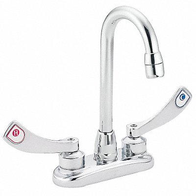 Gooseneck Chrome Moen M-Dura Cast Metal