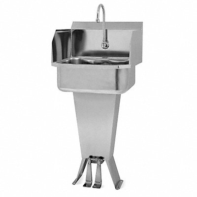 SaniLav HandWash Sink Rect 17inx14inx7in