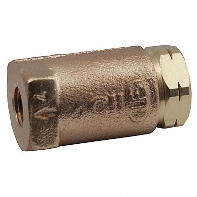 Ball Cone Check Valve Bronze 1-1/2 FNPT