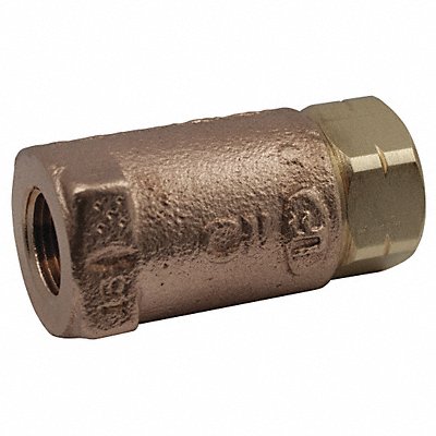 Ball Cone Check Valve Bronze 1/2 FNPT