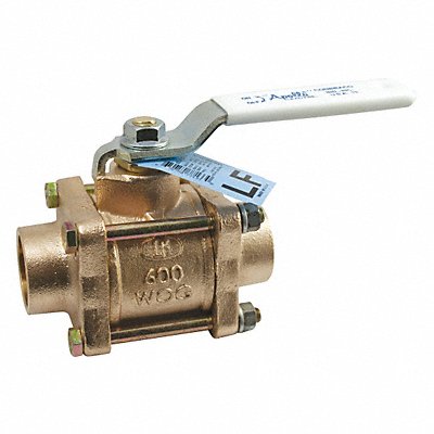 LF Bronze Ball Valve Sweat 2 in