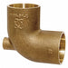 Baseboard Tee LL Cast Bronze 3/4 CxFNPT