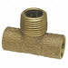 Tee LL Cast Bronze 1/2 Tube CxCxMNPT