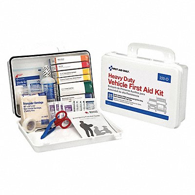 First Aid Kit Plastic 85 Pieces