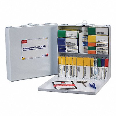 First Aid Kit Metal 204 Pieces