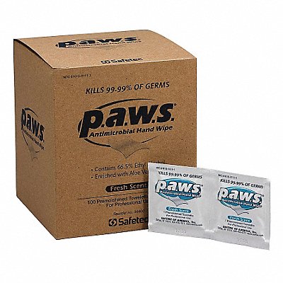 Sanitizer Wipes Box 5 x 8 