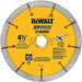 Diamond Saw Blade Blade Dia 4-1/2 in.