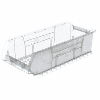 Super Size Bin Clear Plastic 7 in